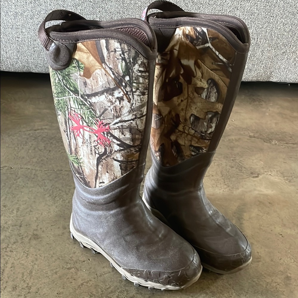 Under Armour Camouflage Waterproof Boots